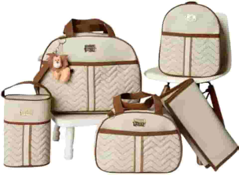 kit 5 Bolsas Mala Saída Maternidade