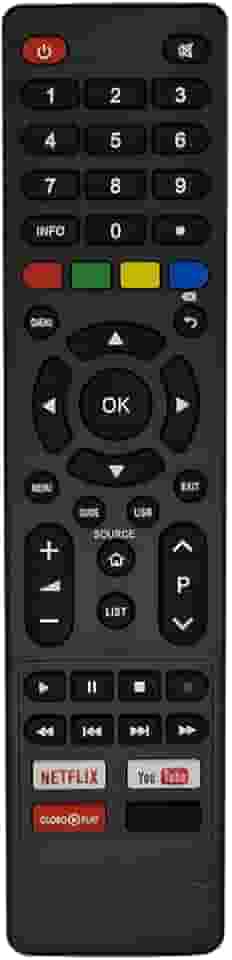Controle Remoto Para Smart Tv Philco 4K Globo Play Le-9028
