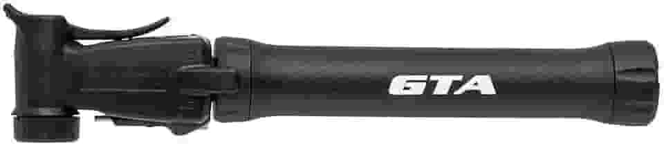 Bomba de Ar Nylon Bidirect Nx 80psi para bike e Agulha para bola 2 Way Preto