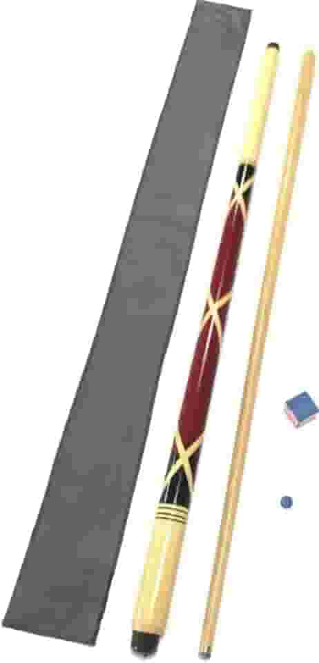 Taco Bilhar/Sinuca Rosca E Sola De Couro Lindíssimo