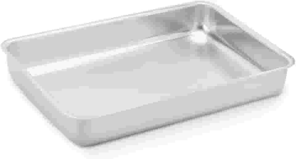 Panelux Assadeira 27x18x5,0cm em alumínio polido