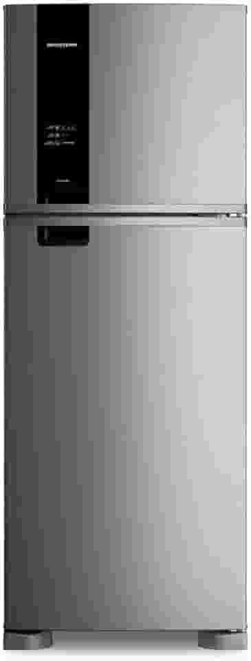 Geladeira Brastemp Frost Free Duplex A+++ 463 Litros Cor Inox com Fresh Box e Cold Room - BRM55FK 110V