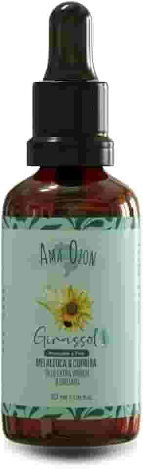 Óleo Ozonizado Melaleuca & Copaíba N6 - Refil para Cuidados Intensivos com a Pele, Disponível em 30ML, 50ML e 100ML (30ml, Malaleuca e Copaíba)