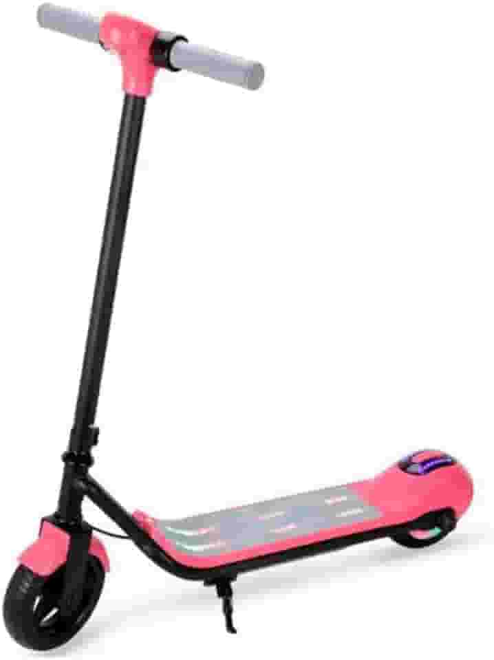 Patinete Infantil Elétrico 2 Rodas Com Luzes Led Bluetooth Integrado Kids Portátil Diversas Cores Brinovar