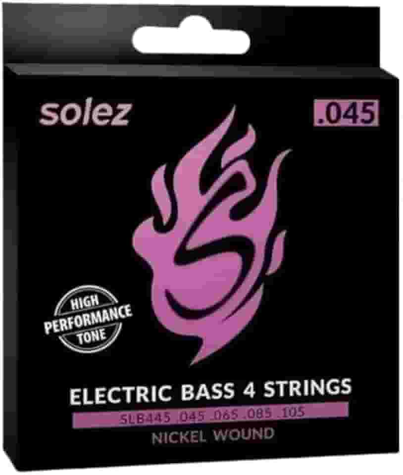 Encordoamento para Contrabaixo 4 cordas Solez 0,045 SLB445