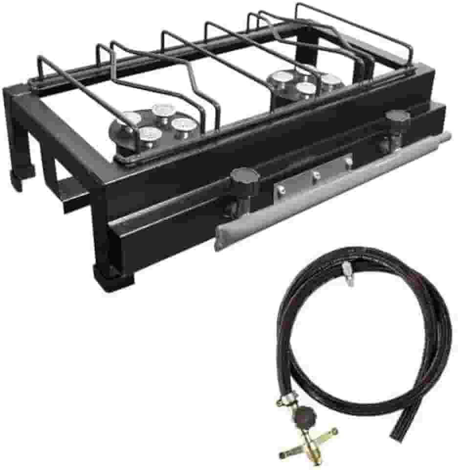 Roa Fogão Industrial 2 Bocas LX Alta Pressão com Mangueira e Registro