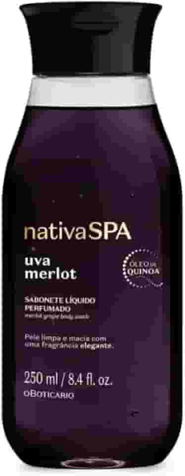 Sabonete Líquido Perfumado Nativa Spa Uva Merlot 250ml