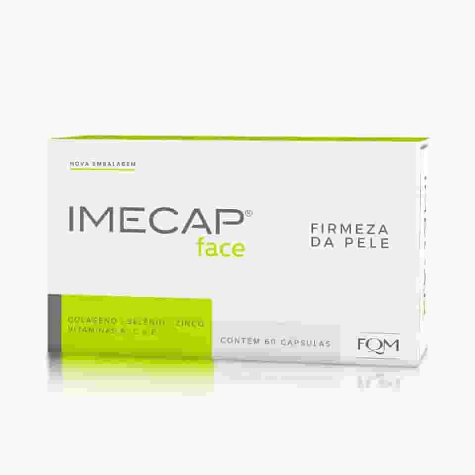 Imecap® Face 60 Cápsulas - Nutracêutico Colágeno Hidrolisado