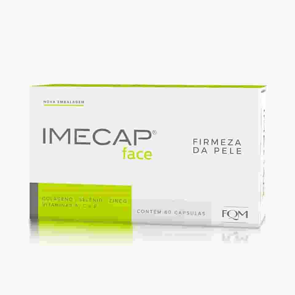 Imecap® Face 60 Cápsulas - Nutracêutico Colágeno Hidrolisado