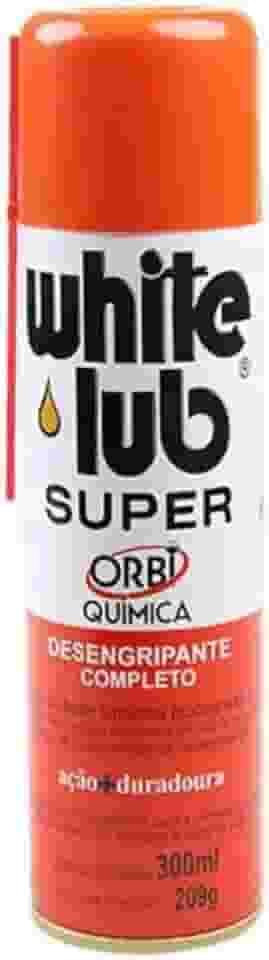 6 White Lub Super Lubrificante Desengripante Spray 300ml
