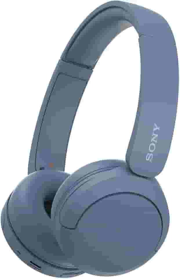 Headset Sony WH-CH520 | Bluetooth | Com microfone | Azul