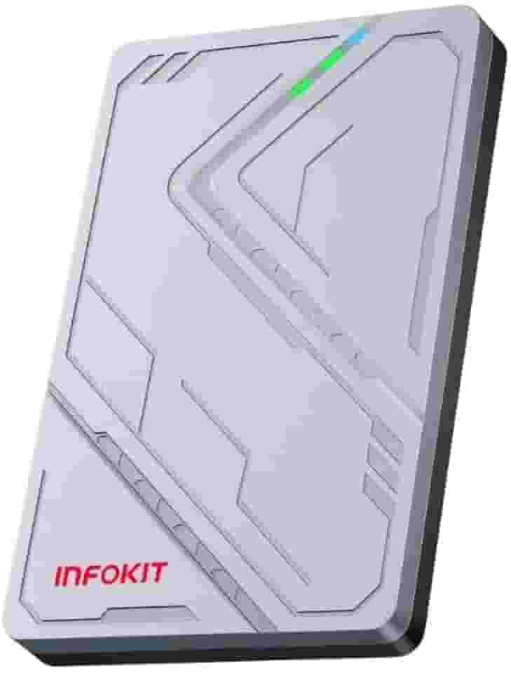 Case HD Externo SSD/HD SATA 2,5", USB 3.1, RGB LED, Portátil