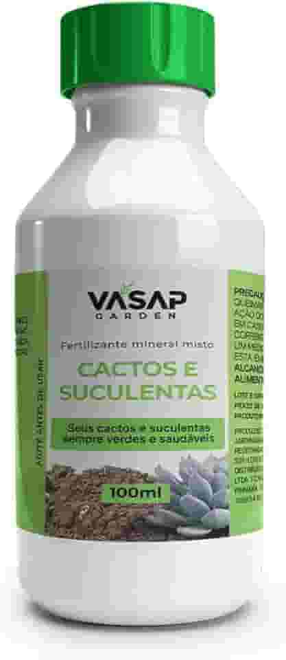 Vasap Fertilizante Mineral Misto Cactos E Suculentas 100Ml