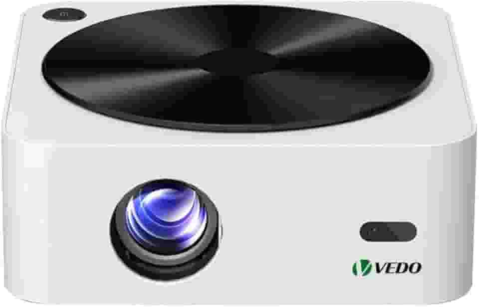 Projetor 4K 1080P Android 9.0 Projetor 12000 Lumens 5G WiFi BT5.0 Home Theater Autofoco Digital, Auto Correccao Trapezoide