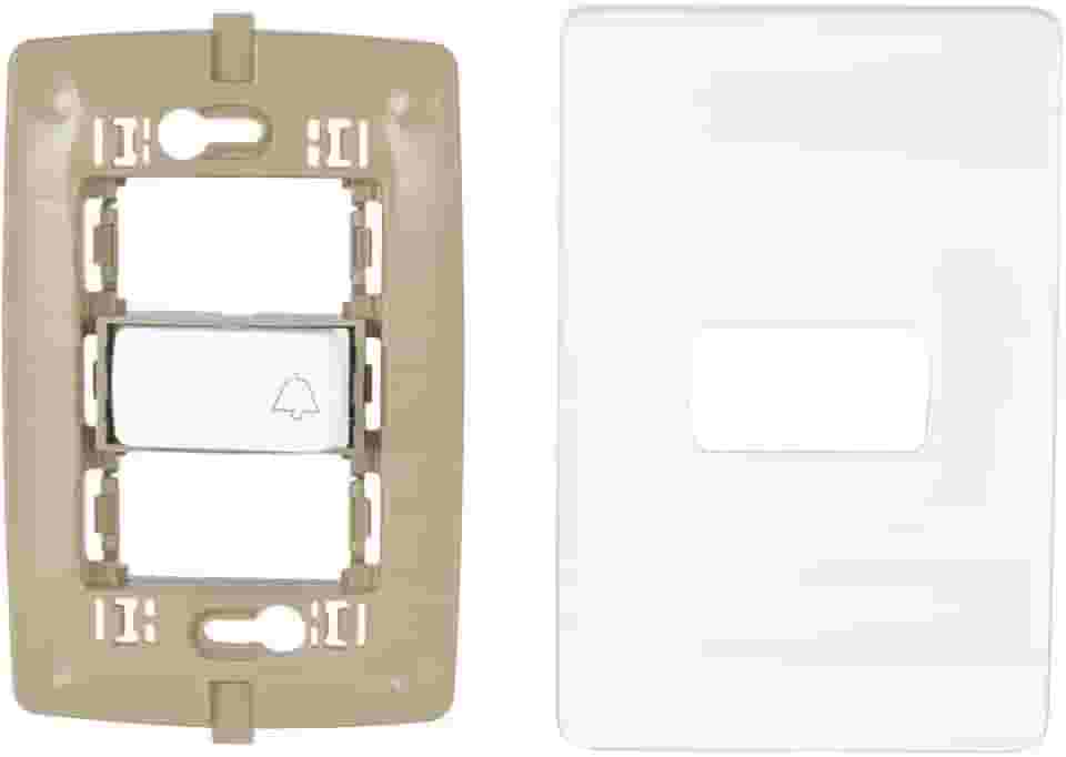 PULSADOR CAMPAINHA 2A 250V 4X2 - ZEFFIA - PIAL - 680109