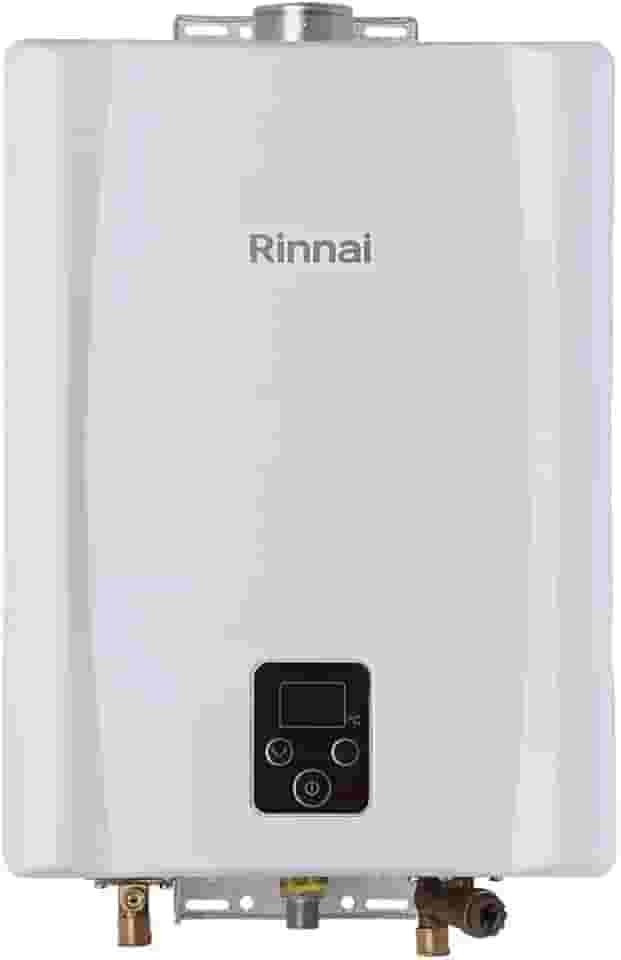 Rinnai E17-17 litros GN (Gás Natural) Branco - Aquecedor de Água a Gás Digital REU-E171 FEH