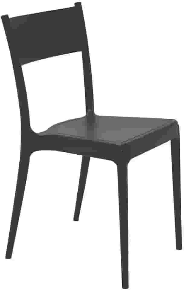 Cadeira Tramontina Diana Eco em Polipropileno e Fibra de Vidro Preto