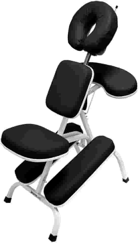 Kit Cadeira Quick Shiatsu Massage Legno Dobrável Shiatsu Bolsa Transporte (Preta)