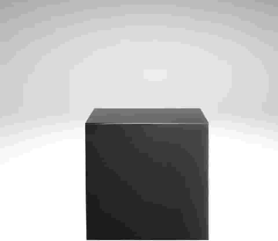 Cubo Tablado Para Lojas Vitrine Bases Para fotos 45x35x35cm Mdf Preto