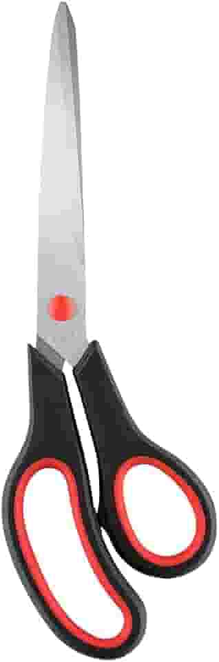 Tesoura de Aço Inox 25cm Cabo Emborrachado, BRW