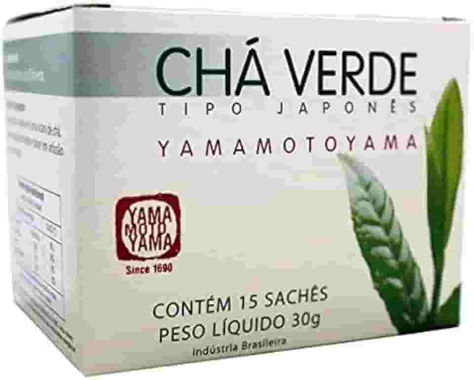 Caixa de Chá Verde Yamamotoyama Sencha 15 Sachês