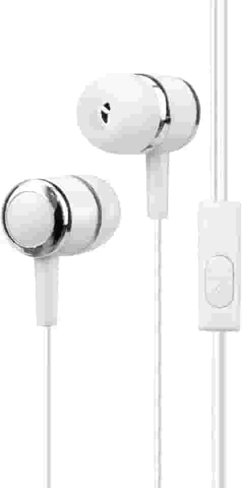 FONE DE OUVIDO DOT BRANCO INTRA AURICULAR COM FIO E MICROFONE LETRON