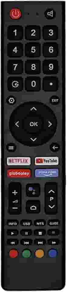 Controle Remoto para Tv Philco Netflix Youtube Globo play