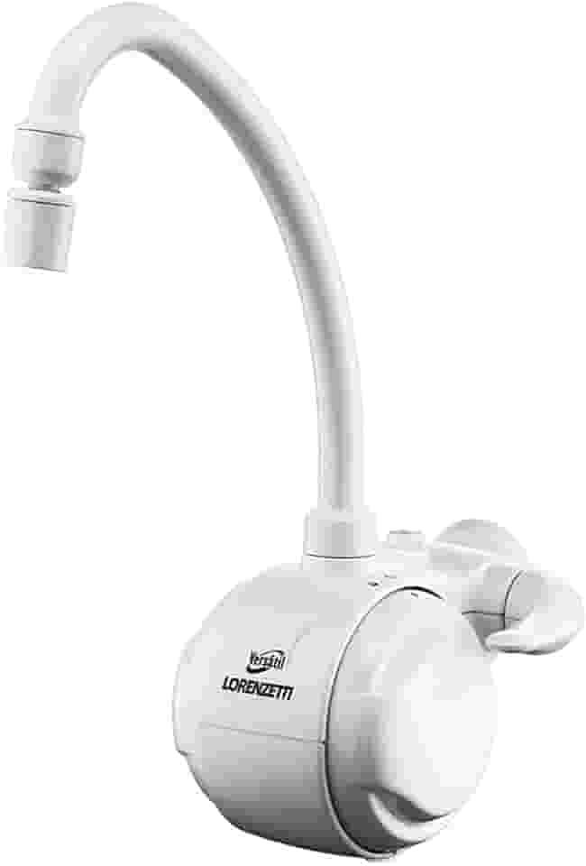 Torneira Elétrica Versátil 220V 5500W, LORENZETTI, 7550023, Branco, Pequeno