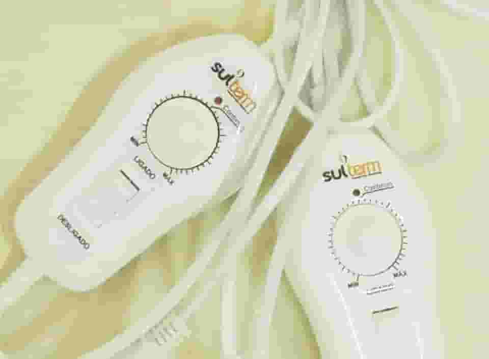 Lençol térmico elétrico queen size 220v Sulterm certificado INMETRO unico Garantia 3 anos