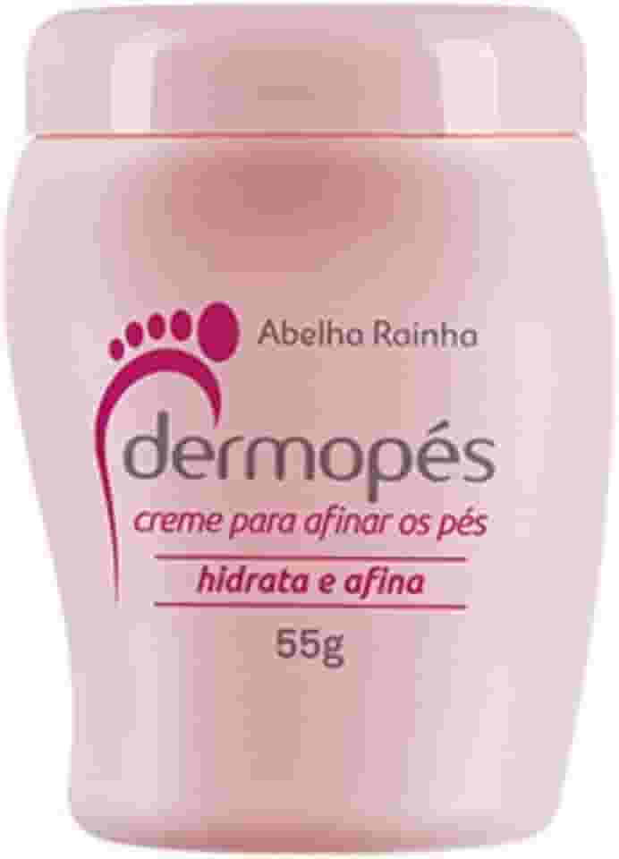Creme Para Afinar Os Pés Hidrata e Afina Dermopés Abelha Rainha 55g