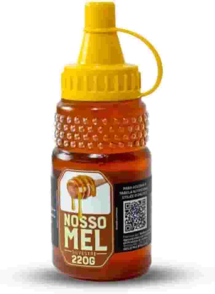 Mel Silvestre 500g - Nosso Mel Bisnaga