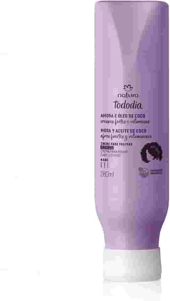 Creme para Pentear Crespos Tododia Amora e Óleo de Coco - 280 ml