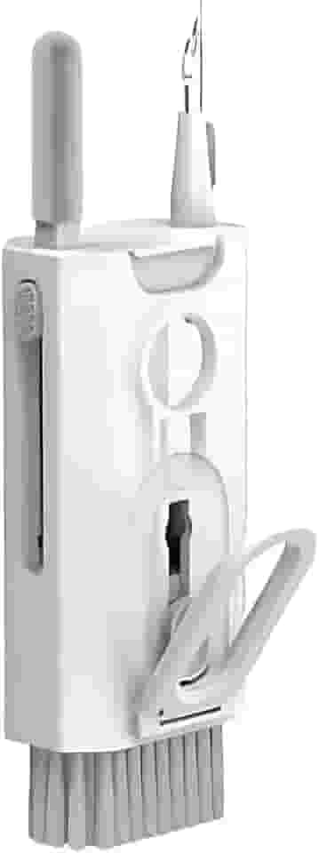 Kit Limpeza PC – Limpador de Teclado Multifuncional 8 em 1 com Removedor de Teclas, Escova Retrátil, Limpador de Tela e Fones. Ideal para Notebook, Celular, Mouse e Eletrônicos