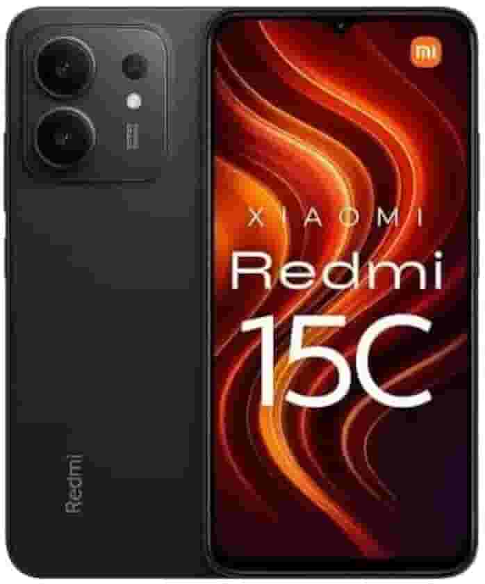 Smartphone Xiaomi Redmi 15C Midnight Black (Preto) 8GB RAM 256GB ROM