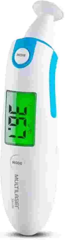 Termômetro Infravermelho Digital Testa E Ouvido Multilaser