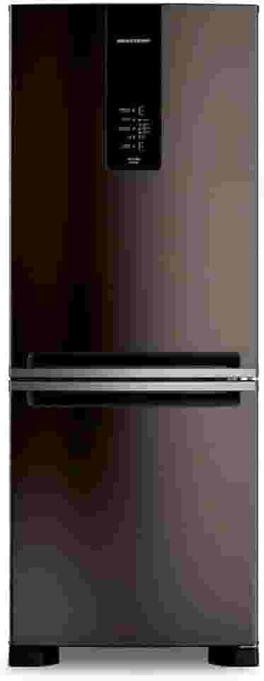 Refrigerador Brastemp 447 Litros Frost Free Inverse Black Inox BRE57FE – 127 Volts