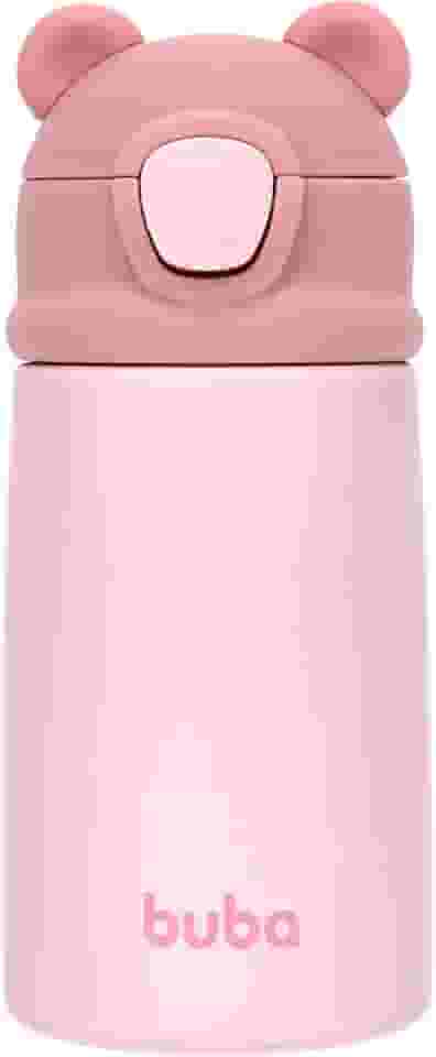 Buba, Copo Térmico Parede Dupla Ursinho Rosa