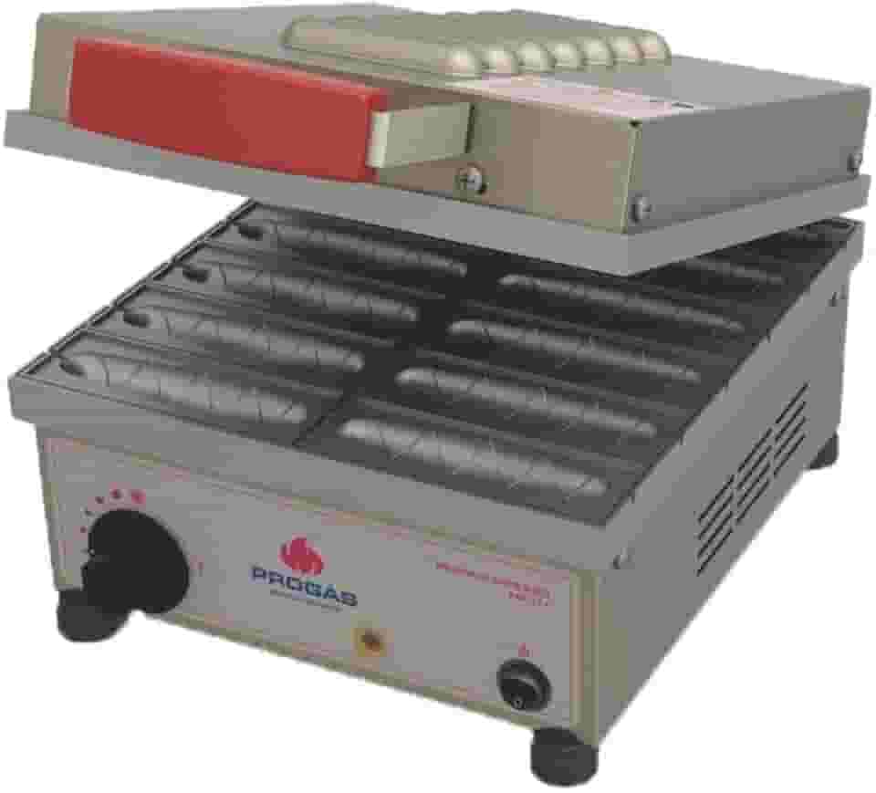 Progás, P30402, Máquina Crepeira Elétrica Para 12 Crepes Suíços em 5 Minutos 220V, Cor Alumínio