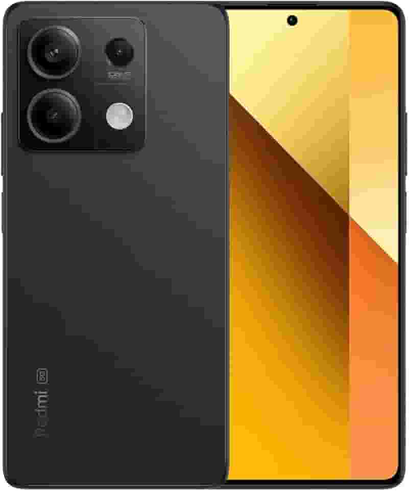 Xiaomi Redmi Note 13 5G - 8 + 256 GB, tela AMOLED FHD + 120 Hz de 6,67 ', MediaTek Dimensity 6080, câmera tripla de até 108 MP, carregamento rápido de 33 W (Preto)