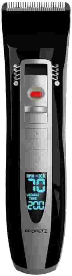 Maquina Pet Profissional de Tosar Cães Pro 6 Propetz Preta