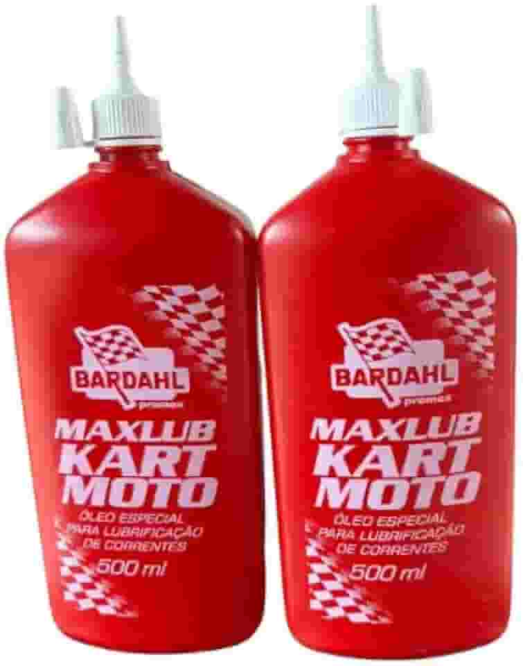 Bardal Max Lub Kart Moto 500ml Lubrificante Corrente 2 Uni