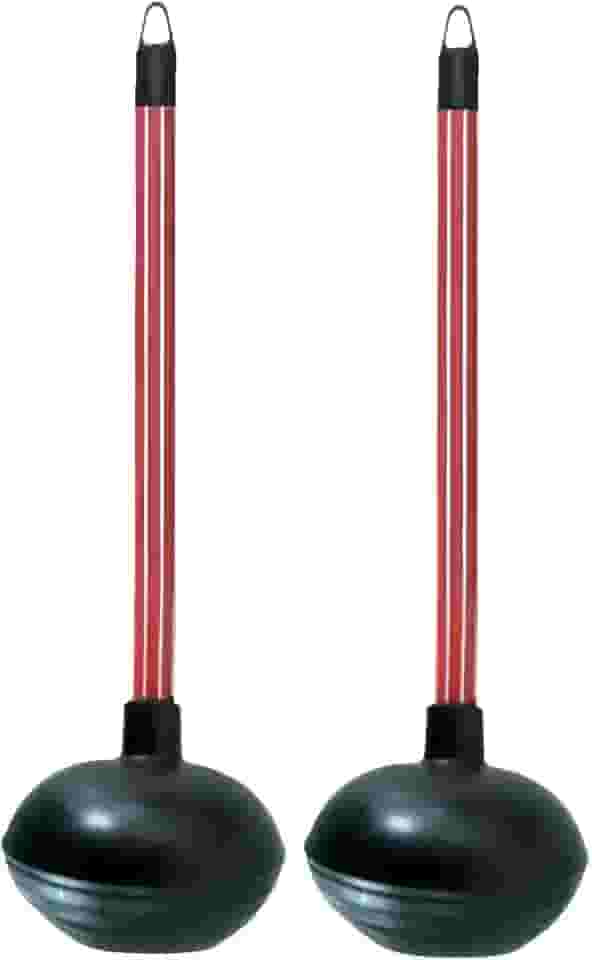 Kit 2 Desentupidor de Vaso Sanitário Alta Pressão Para Banheiro e Pia – Remove Entupimentos em Ralos, Privadas e Encanamentos – Desentupidor Potente Multiuso Doméstico Fácil de Usar e Eficaz