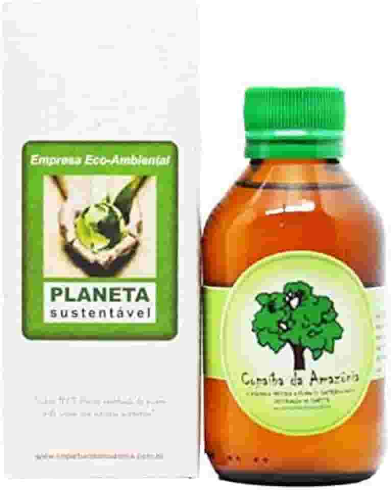 Óleo de Copaíba 100 ml Frasco Vidro Âmbar conta gotas