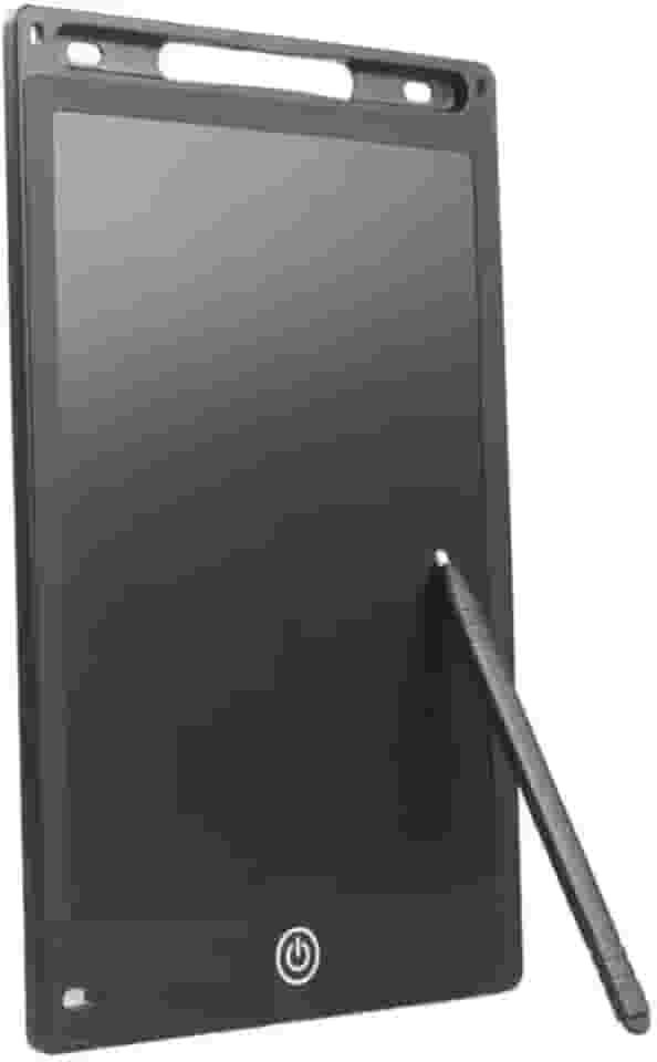 LCD Tablet Digital para Escrita e Desenho, Tela de 8.5 Polegadas, Preto, com Caneta Stylus, para Anotações e Rascunhos
