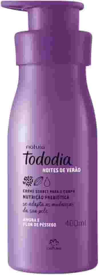 Creme Hidratante Corporal Tododia Amora e Flor de Pêssego 400ml