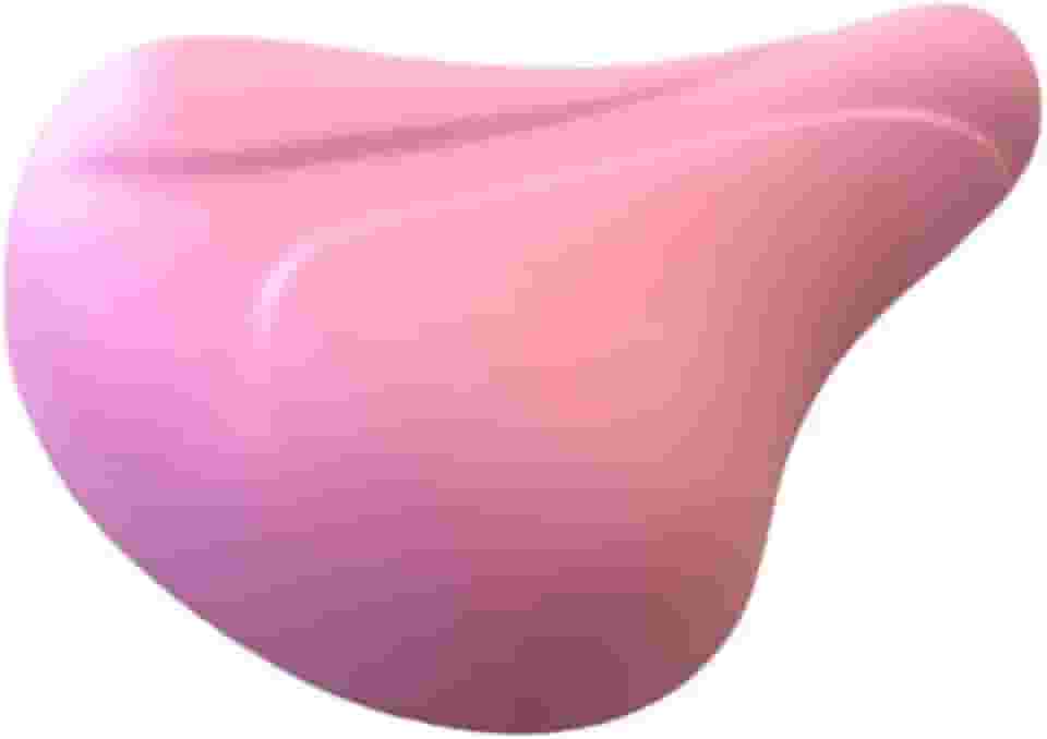 Selim de Bicicleta Rosa Confortável com Design Ergonômico – Banco Estofado para Bike Feminina, Passeio e Lazer