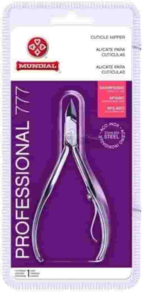 Alicate De Cuticula Profissional 777 Inox Afiado Mundial