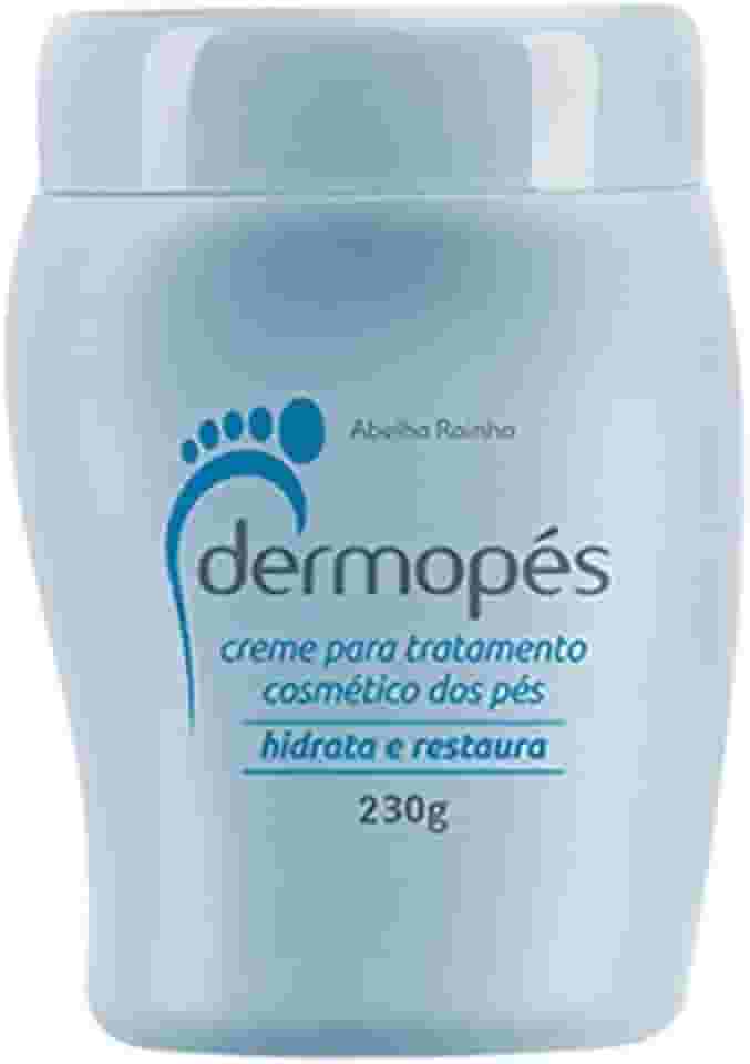 Creme Para Tratamento dos Pés Hidrata e Restaura Dermopés Abelha Rainha 250g