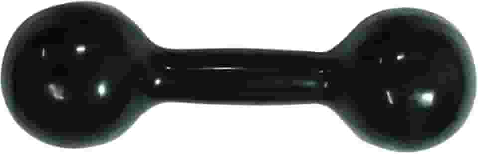 Poli Sports Halter Emborrachado 09kg Preto