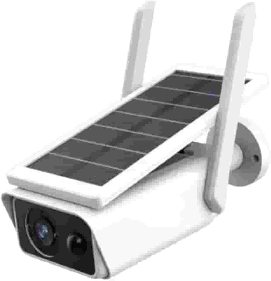 Câmera de Segurança WiFi Solar Full HD 1080p – Monitoramento Inteligente com Energia Solar ou Bateria, Visão Noturna, Detecção de Movimento e Conexão Remota via App